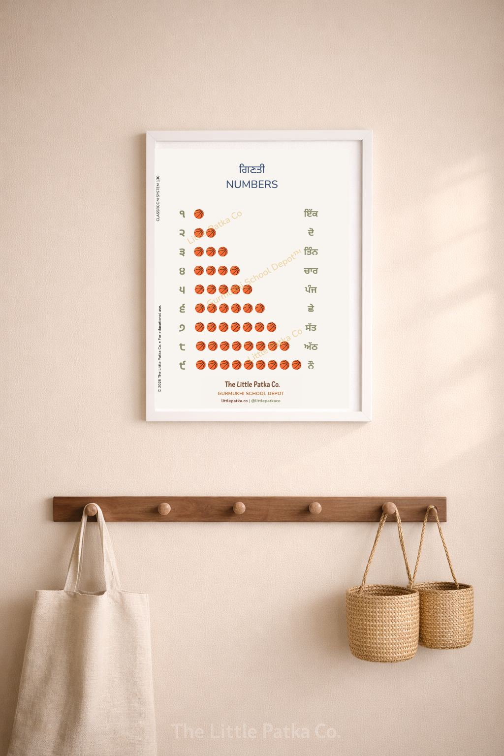 Core Learning Bundle of 2 | Colors • Counting (Framed)