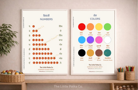 Core Learning Bundle of 2 | Colors • Counting (Framed)