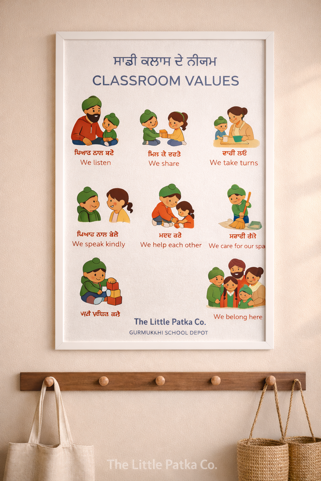 Foundations Collection Set of 12 (Framed)