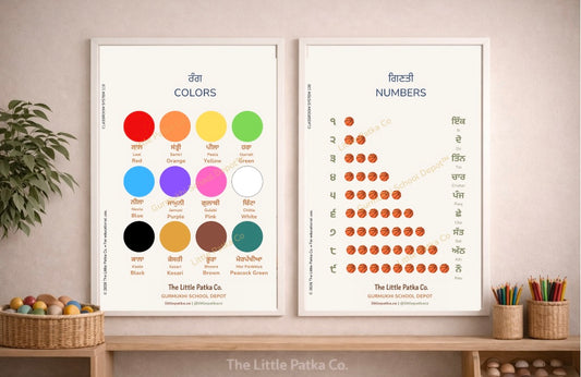 Core Learning Bundle of 2 | Colors • Counting (Framed)